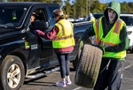 Recycle items during America Recycles Day